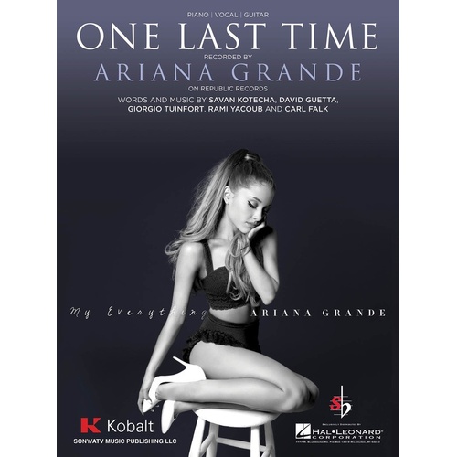 One Last Time S/S PVG (Sheet Music)