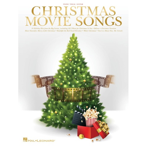 Christmas Movie Songs PVG (Softcover Book)