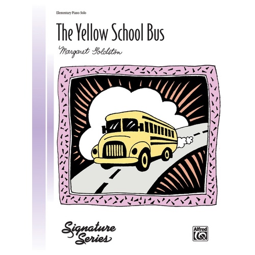 Yellow School Bus Piano Sheet Music