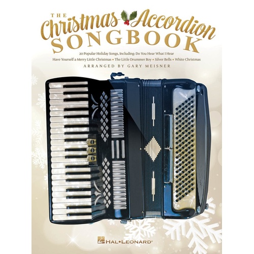 Christmas Accordion Songbook (Softcover Book)