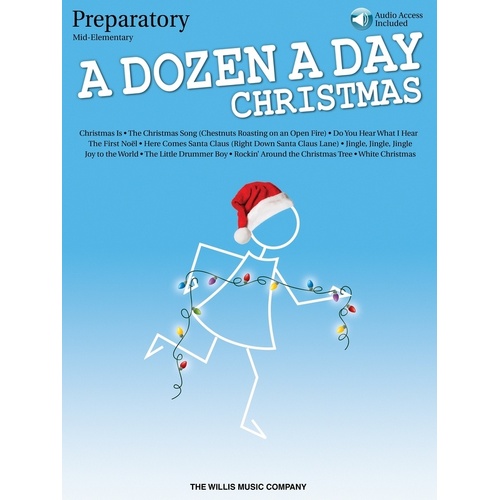 A Dozen A Day Christmas Songbook - Prep Book/Online Audio (Softcover Book/Online