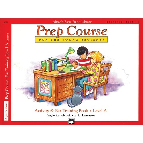 Alfred's Basic Piano Library (ABPL) Prep Course Activity & Ear Training Book A