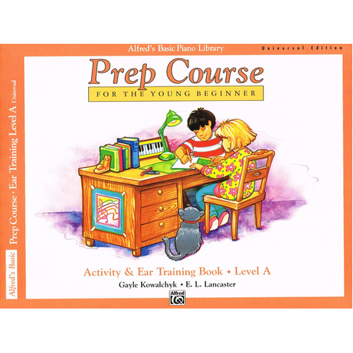 Alfred's Basic Piano Prep Course Activity & Ear Training Book A