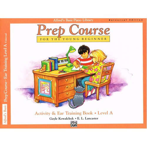 Alfred's Basic Piano Prep Course Activity & Ear Training Book A