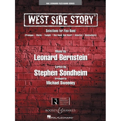 West Side Story Selections Flex-Band 3-4 Score/Parts