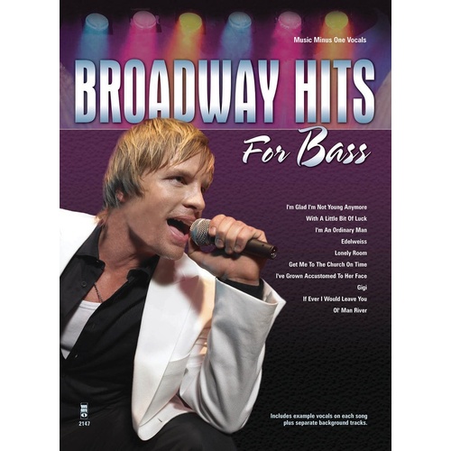 Broadway Hits For Bass Book/CD 