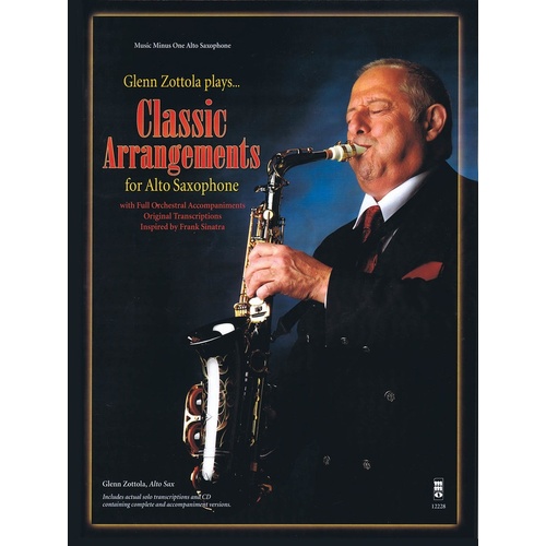 ZottOnline Audio Plays Classic Arrangements Alto Sax Book/CD (Softcover Book/CD)