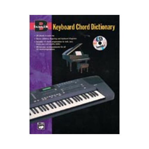 Basix Keyboard Chord Dictionary Book with CD