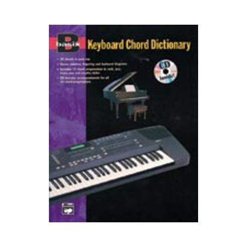 Basix Keyboard Chord Dictionary Book with CD