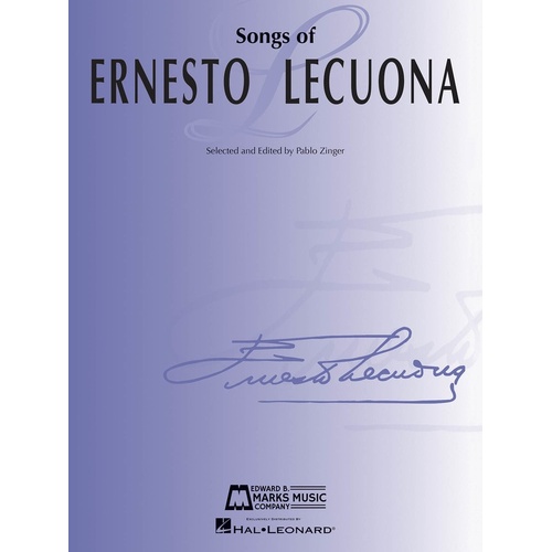 Songs Of Ernesto Lecuona (Softcover Book)