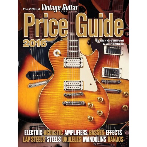 Official Vintage Guitar Price Guide 2016 (Softcover Book)