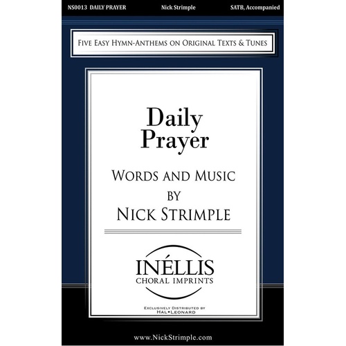 Daily Prayer SATB (Octavo)