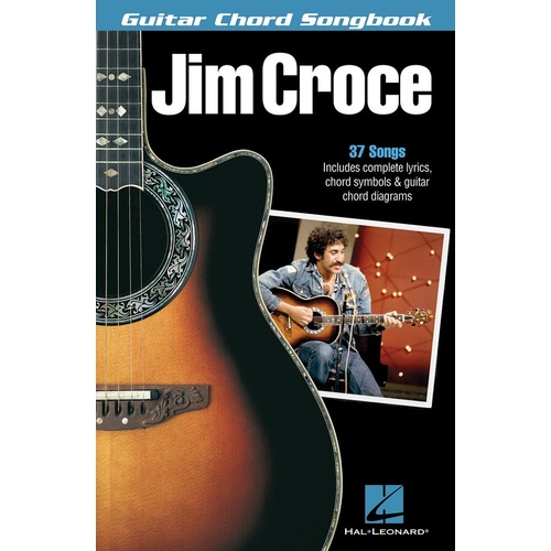 Jim Croce - Guitar Chord Songbook (Softcover Book)