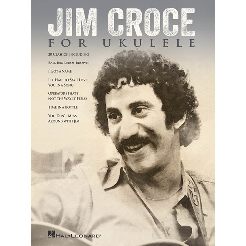 Jim Croce For Ukulele (Softcover Book)