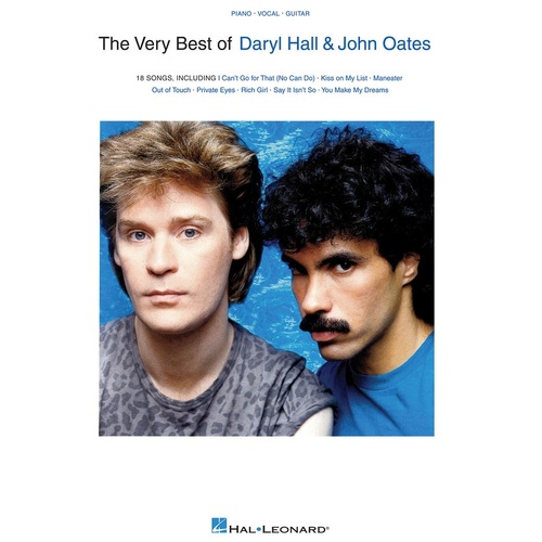 Very Best Of Hall and Oates PVG (Softcover Book)