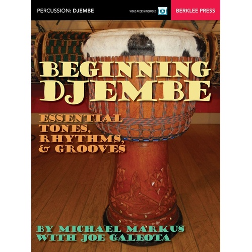 Beginning Djembe Book/Olv (Softcover Book/Online Video)