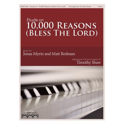 Etude On 10000 Reasons For Organ (Softcover Book)