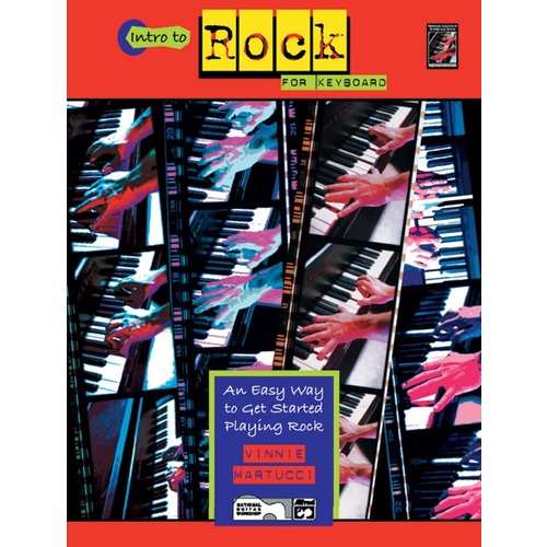 Intro To Rock Keyboard Book