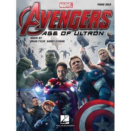 Avengers - Age Of Ultron Piano Solo (Softcover Book)