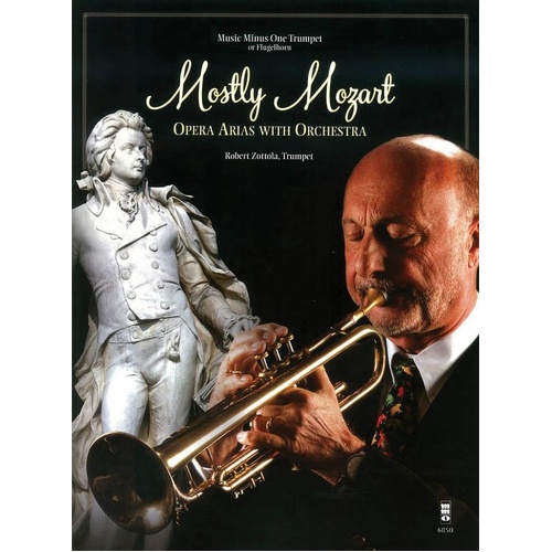Mostly Mozart Opera Arias Trumpet Book/CD (Softcover Book/CD)