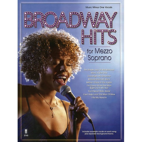 Broadway Hits For Mezzo Soprano Book/CD 