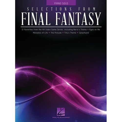 Selections from Final Fantasy Piano Solo Sheet Music