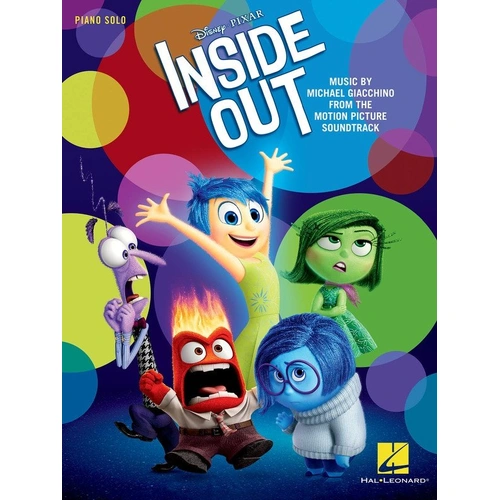 Inside Out Piano Solo Songbook - 8 Songs from Disney Pixar Movie