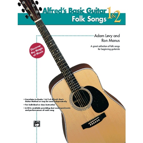 AB Guitar Folk Songs Books 1 & 2 - Guitar Sheet Music