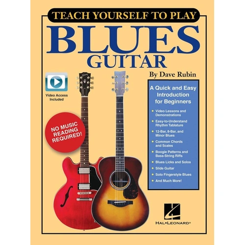 Teach Yourself to Play Blues Guitar Book and Video Pack by Hal Leonard