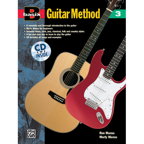 Basix Guitar Method Book 3 with CD
