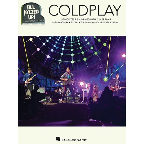 Coldplay All Jazzed Up! Piano Solo Sheet Music