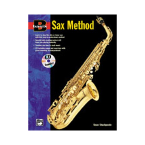 Basix Saxophone Method Book with CD