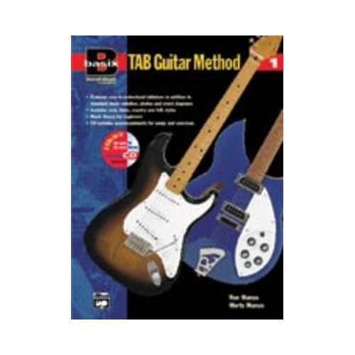 Basix TAB Guitar Method 1 Book and ECD