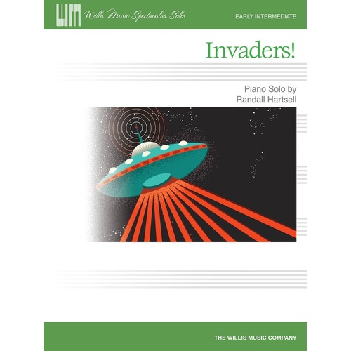 Hartsell - Invaders! Piano Solo (Softcover Book)