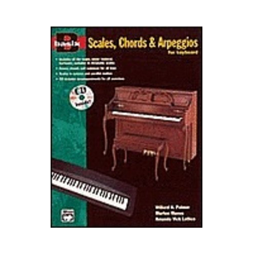 Basix Scales, Chords and Arpeggios Keyboard Book with CD