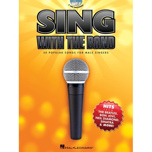 Sing With The Band Male Edition Book/2CD (Softcover Book/CD)