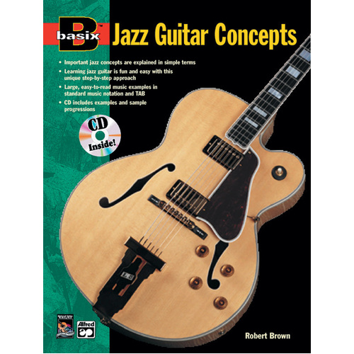 Basix Jazz Guitar Concepts Book and CD
