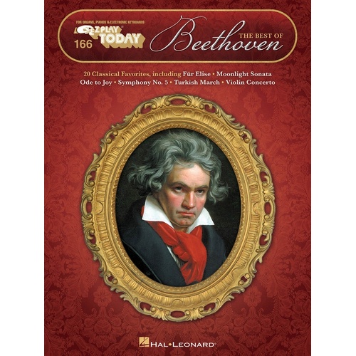 EZ Play 166 Best Of Beethoven (Softcover Book)