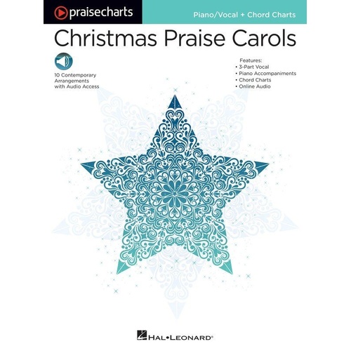 PraiseCharts Christmas Praise Carols PVG Songbook for Piano