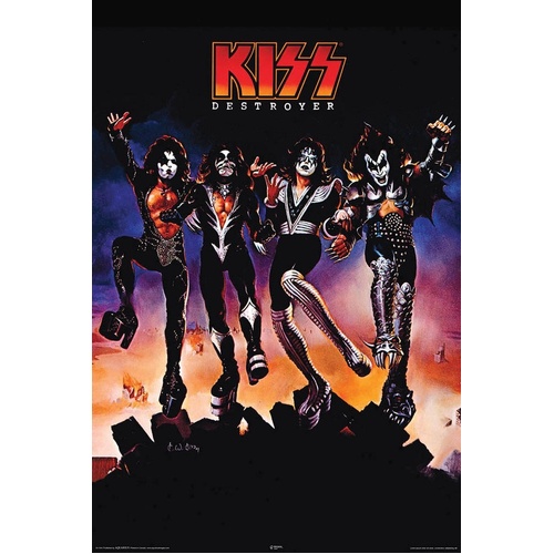 Kiss - Destroyer - Poster
