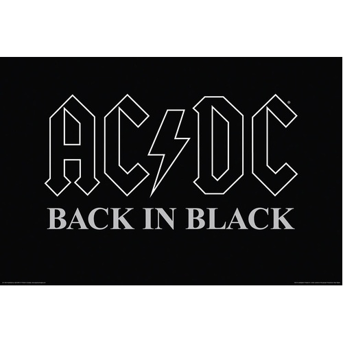 Ac/Dc - Back In Black - Poster