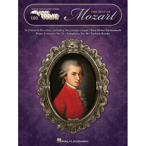 EZ Play 180 Best Of Mozart (Softcover Book)