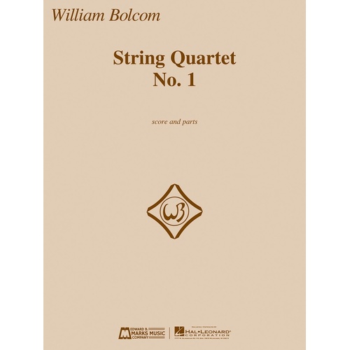 Bolcom - String Quartet No 1 Score/Parts