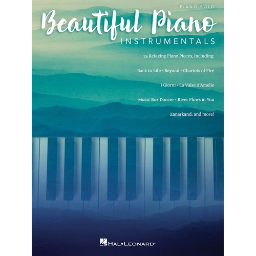 Beautiful Piano Instrumentals - 24 Solo Arrangements, Hal Leonard, Piano Solo, 112 Pages