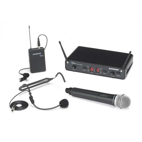 Samson Wireless Concert 88 Dual Microphones All in One Wireless Mic System