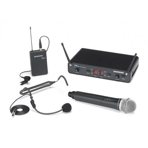 Samson Wireless Concert 88 Dual Microphones All in One Wireless Mic System