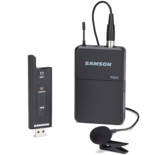 Samson Wireless XPD2-PRES USB Digital Wireless Mic System Lapel Microphone Lavalier Presentation