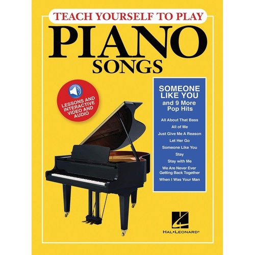 Teach Yourself Piano: Someone Like You Book with Online Lessons