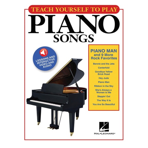 Teach Yourself Piano Piano Man Book/Online Audio (Softcover Book/Online Media)