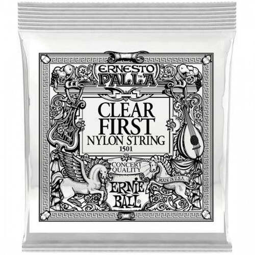 Ernie Ball 1501 Single Classical Guitar String Clear 1st